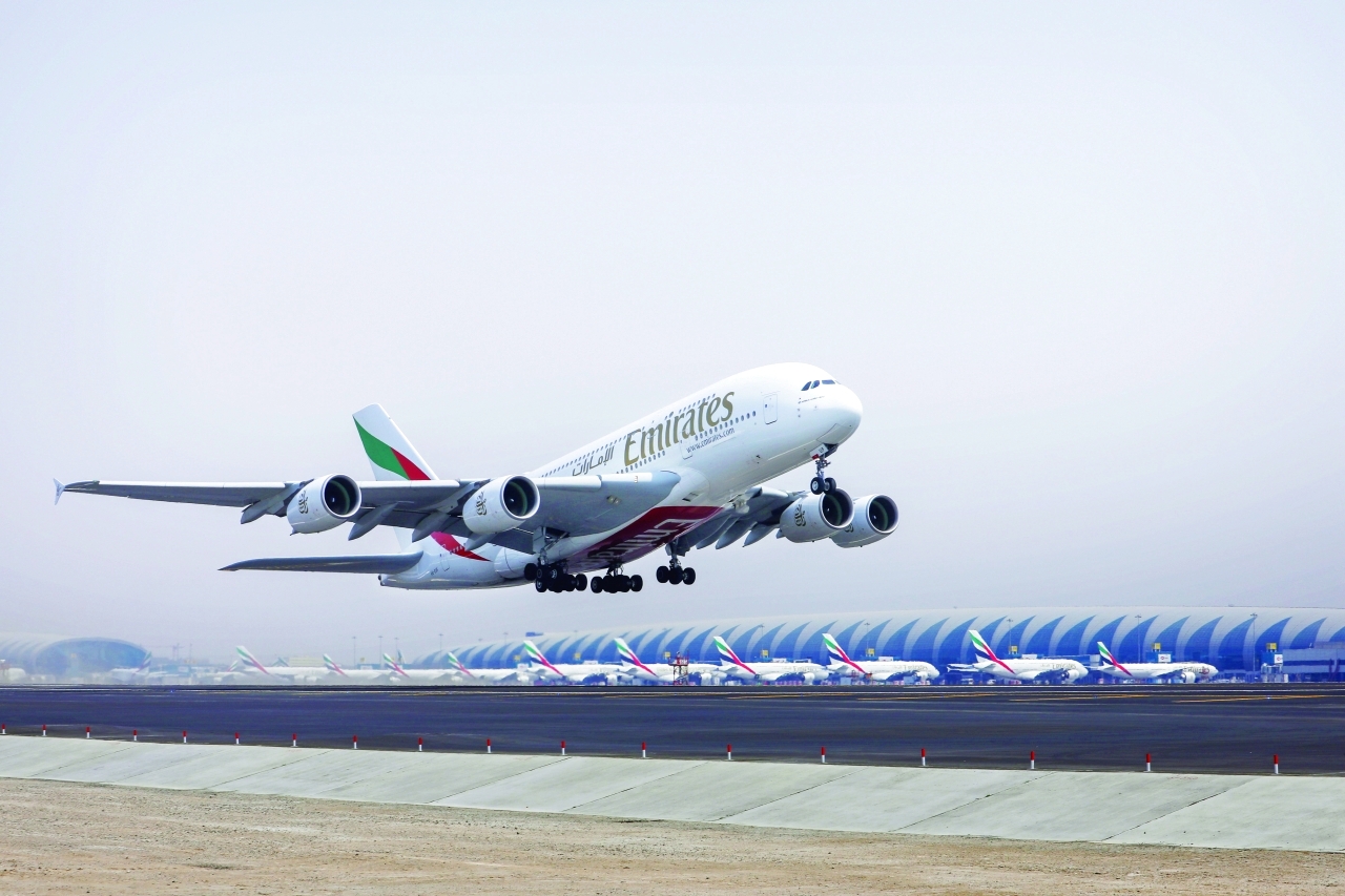 1501 flights per week for Emirates Airlines from Dubai to the world