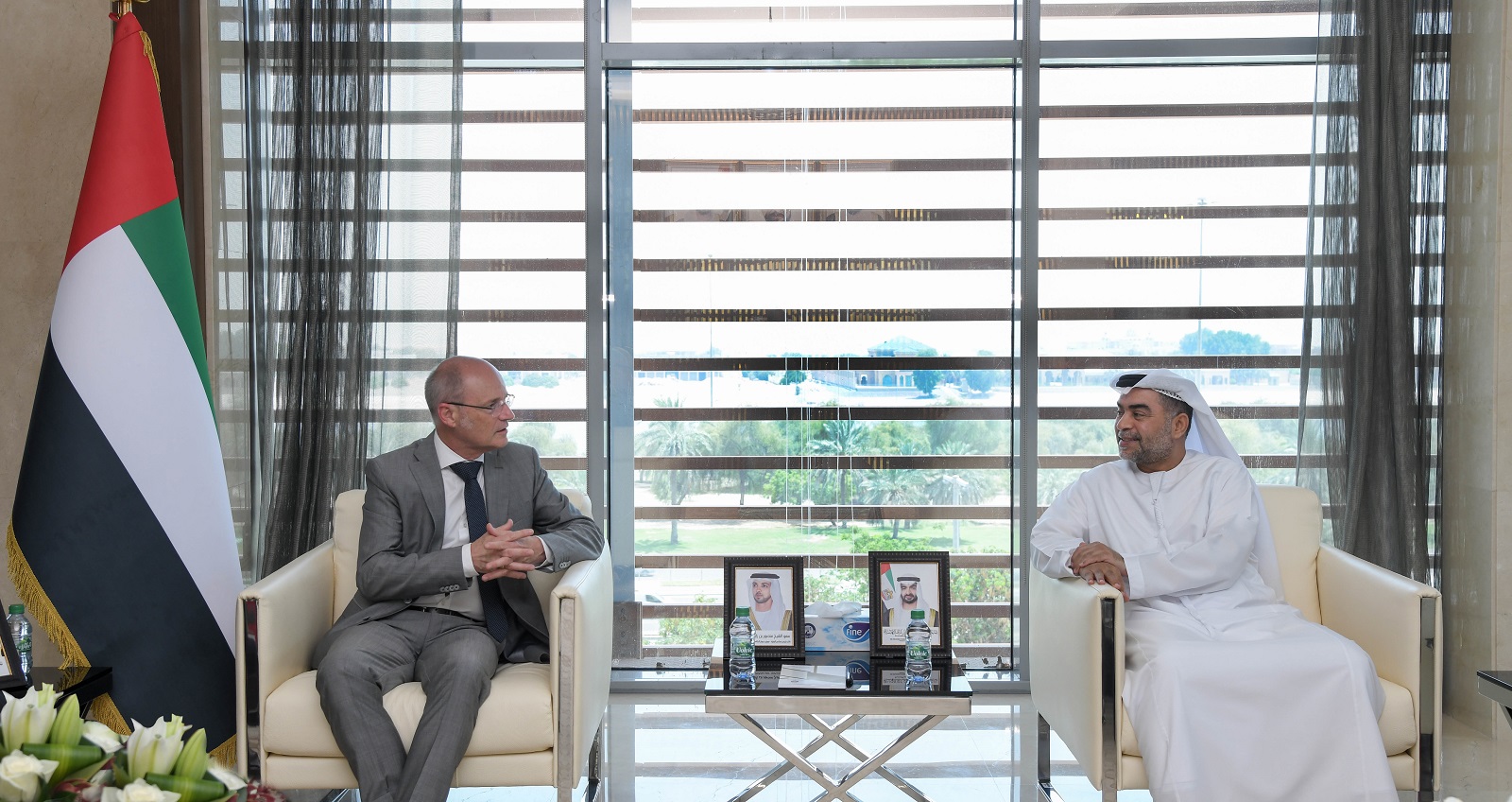 Attorney- General of the Emirate of Abu Dhabi receives Attorney-General of Switzerland