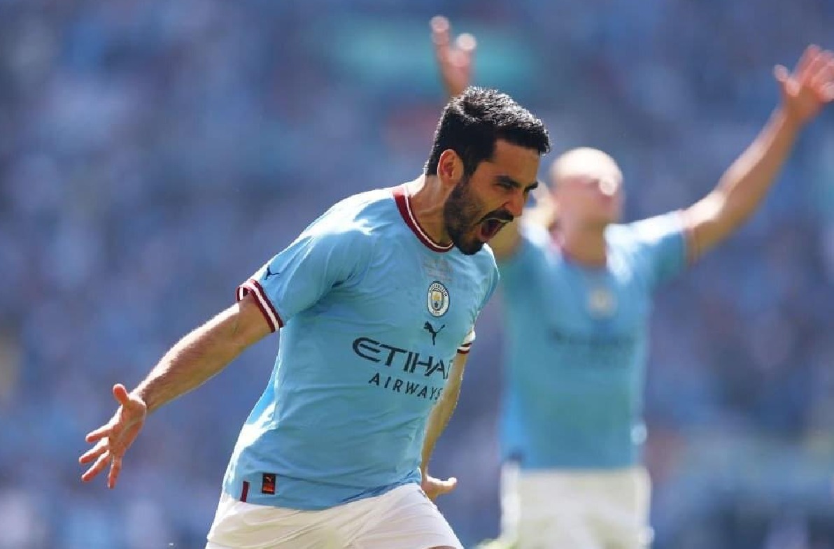 Man City's Gundogan scores fastest FA Cup final goal