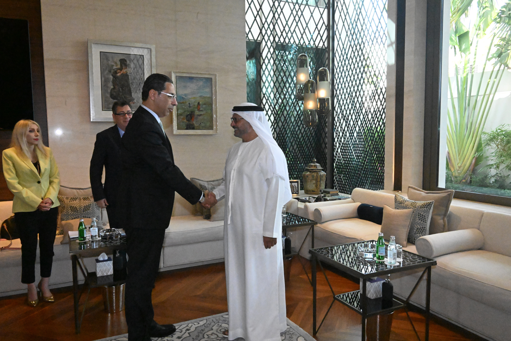 Gargash meets Cypriot Foreign Minister