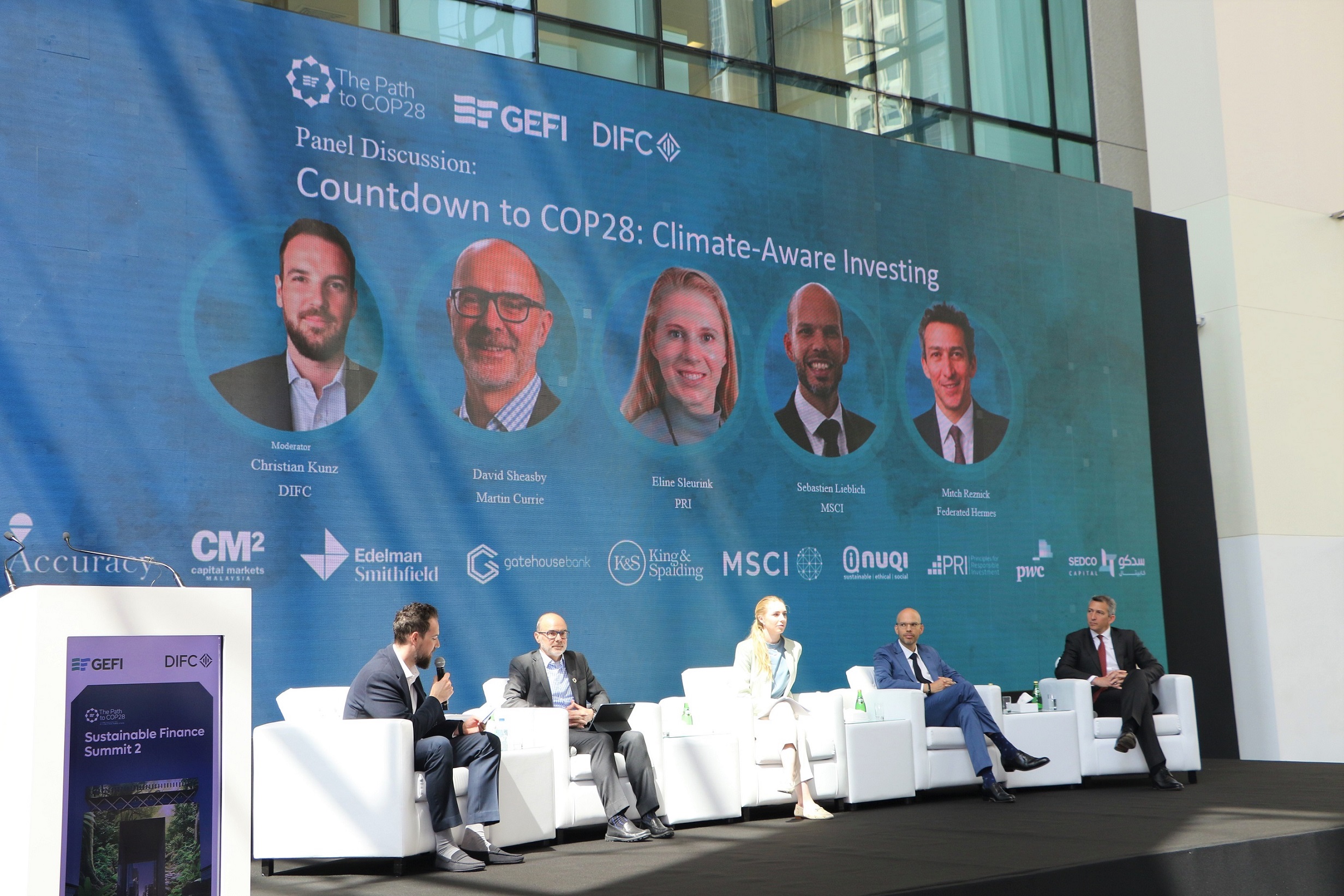 DIFC Mobilises Action on Climate Finance in the Run Up to COP28 at Second Sustainable Finance Summit