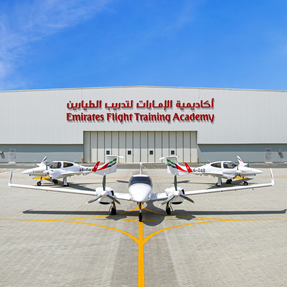 EFTA’s Diamonds sparkle over Dubai South’s skies