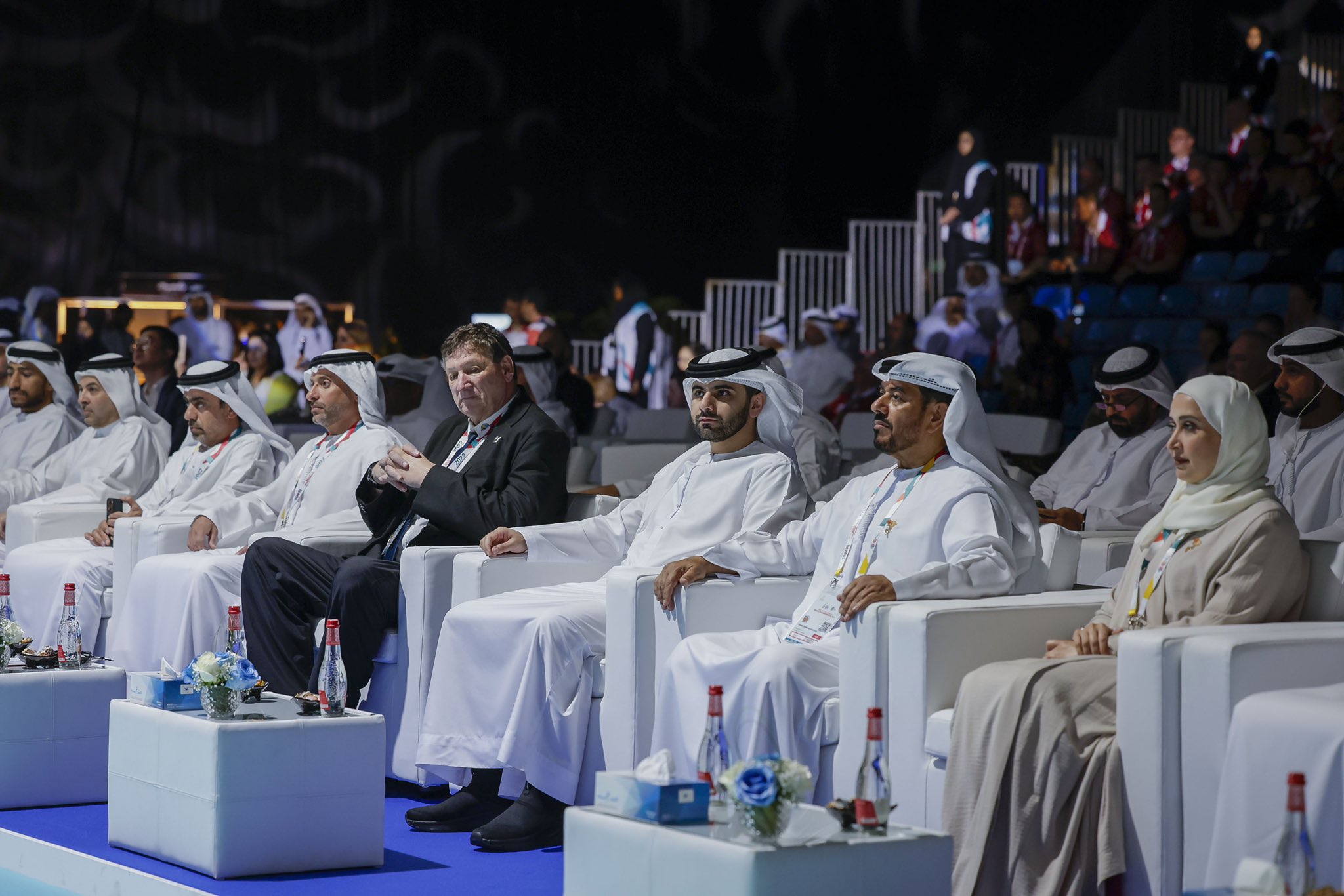 Mansoor bin Mohammed attends the opening of 2022 IWBF Wheelchair Basketball World Championships