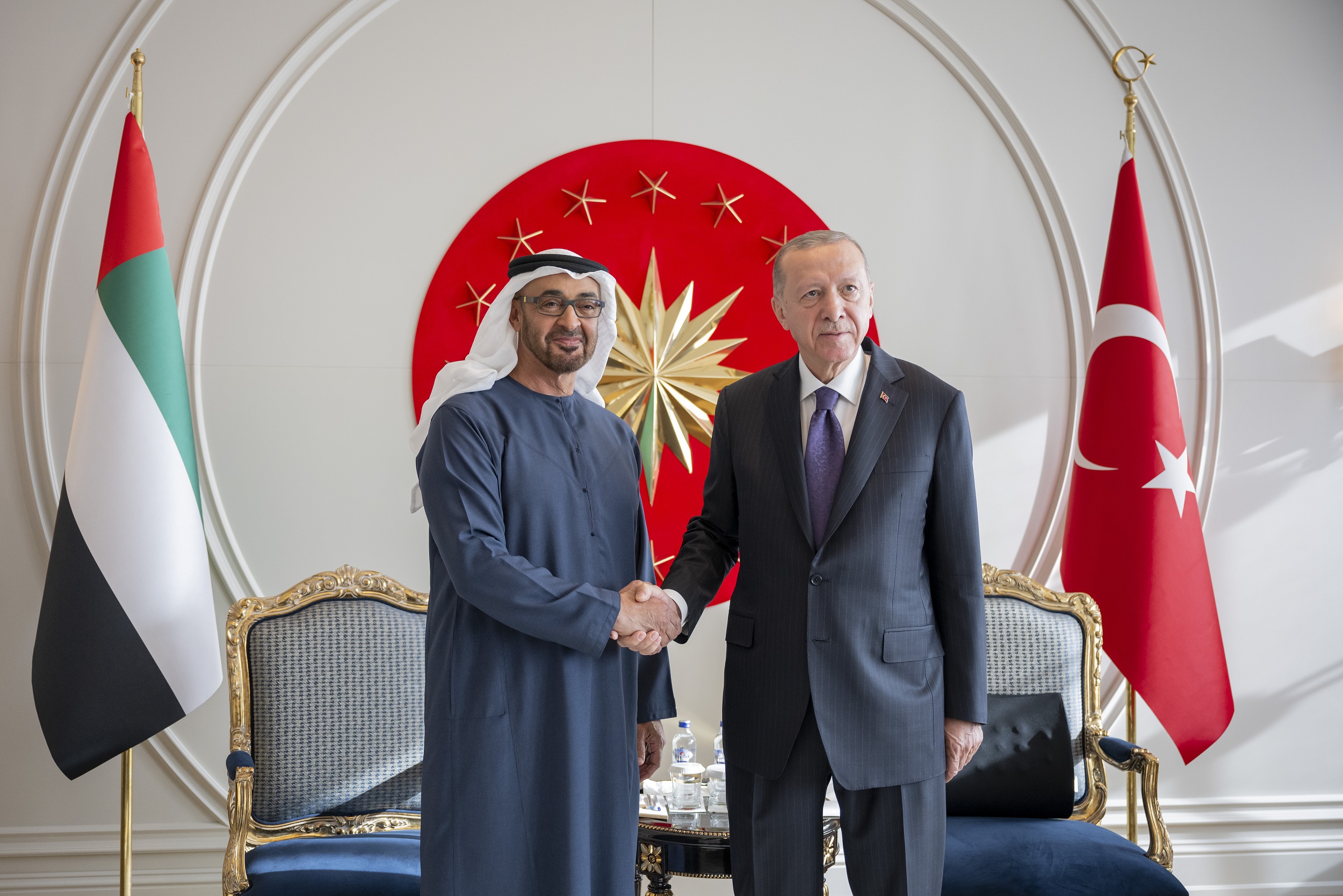 UAE, Turkish presidents discuss bilateral relations, opportunities for further cooperation