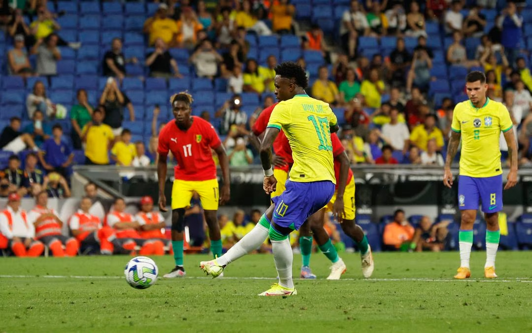 Brazil overwhelm Guinea 4-1 in anti-racism friendly