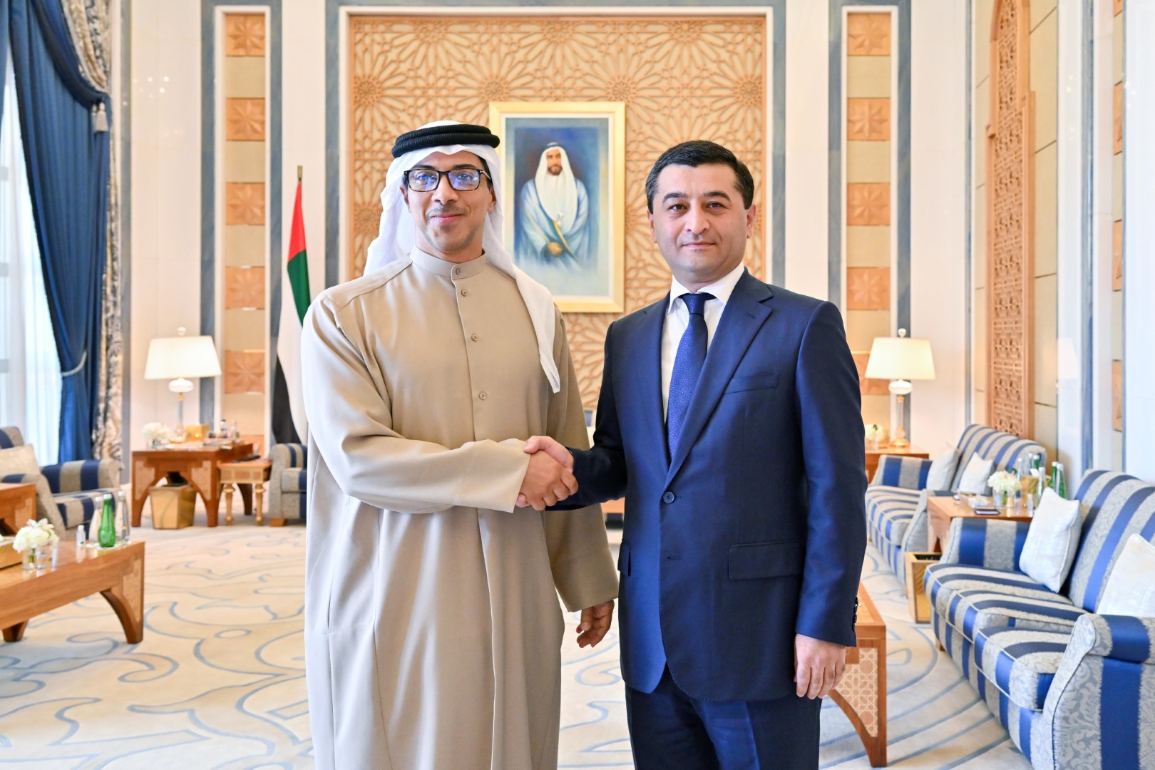 Mansour bin Zayed receives Uzbekistan's Minister of Foreign Affairs