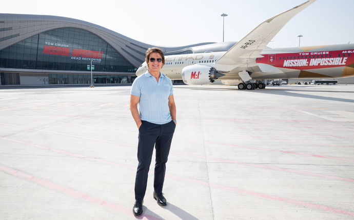 Abu Dhabi welcomes Tom Cruise