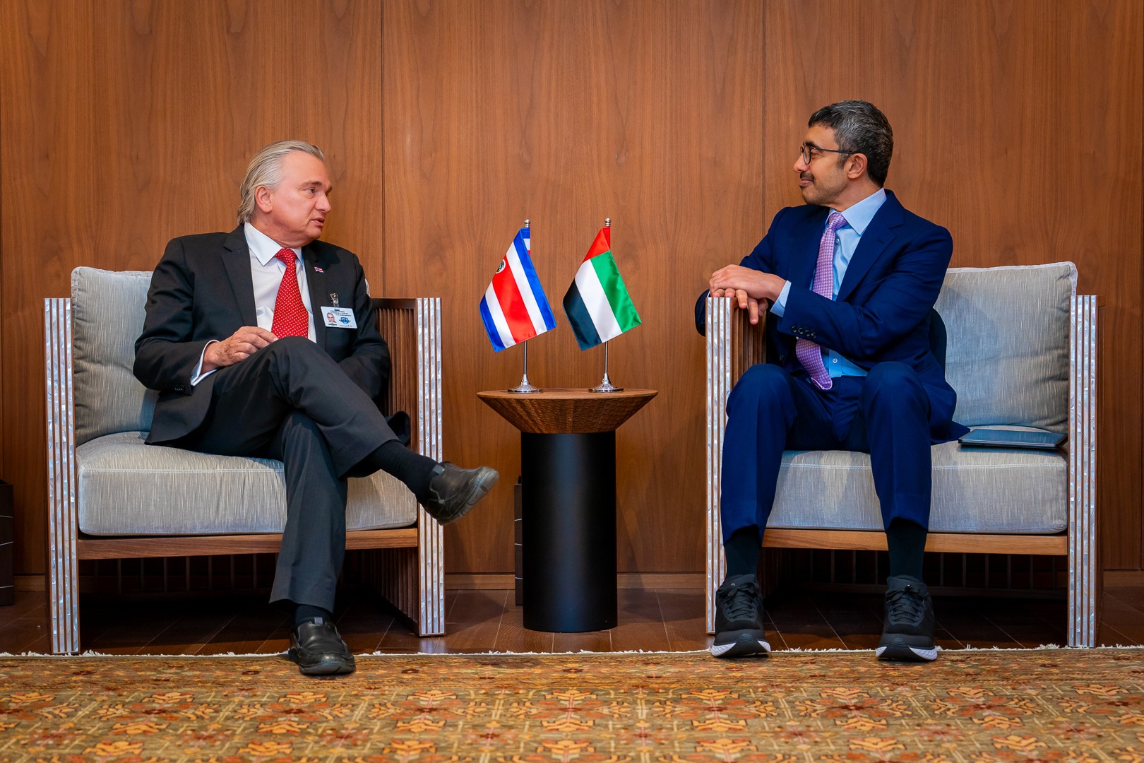 UAE Foreign Minister meets number of counterparts on sidelines of ...