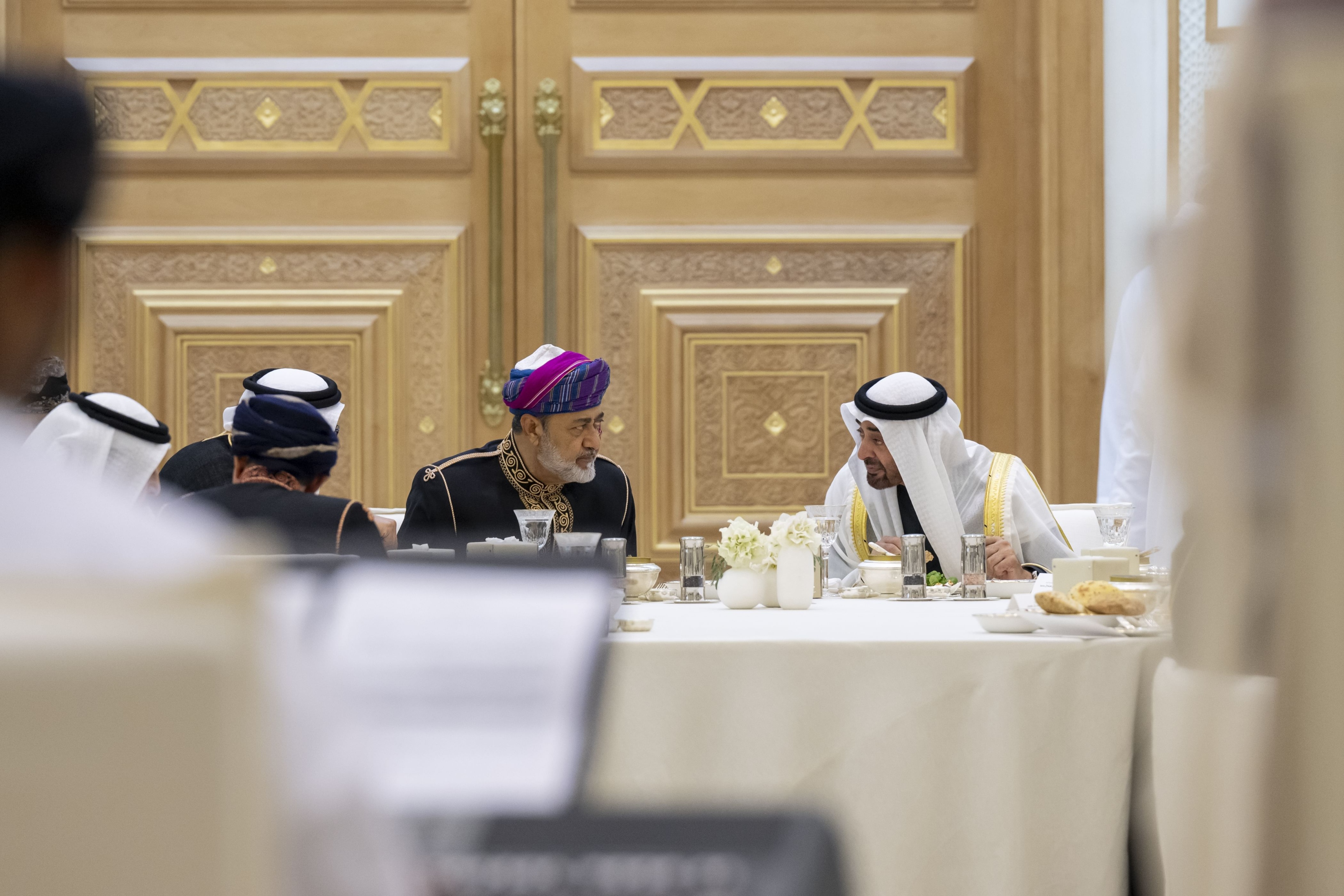 UAE President holds dinner banquet at Qasr Al Watan in honour of Sultan Haitham bin Tariq