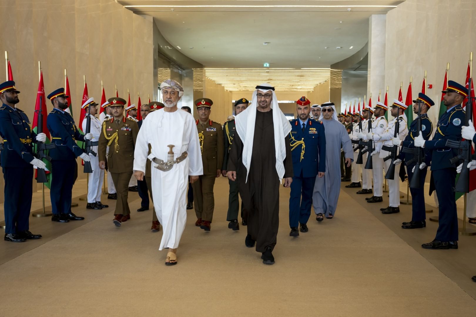 Sultan of Oman departs UAE upon conclusion of state visit