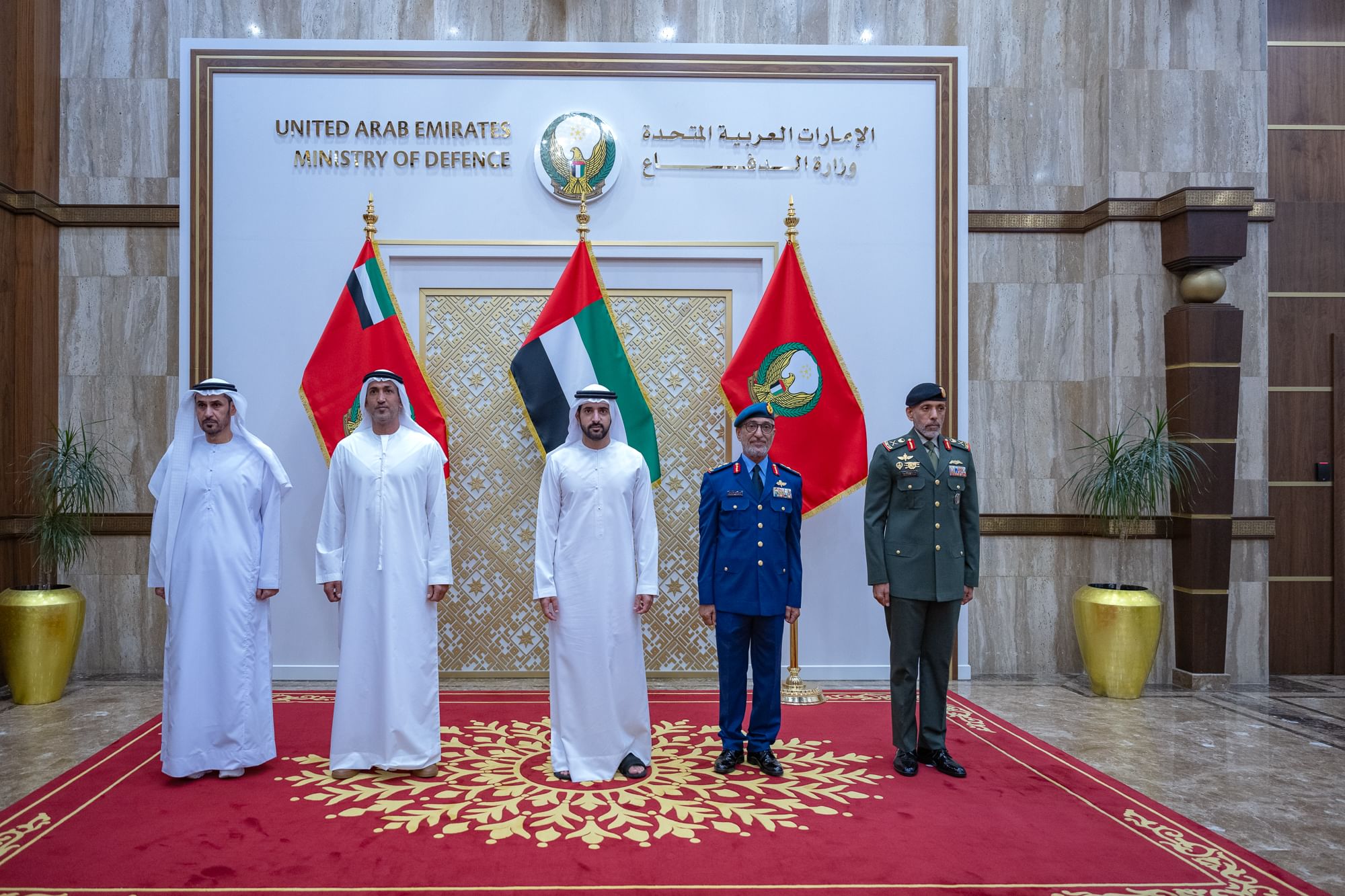 Hamdan bin Mohammed visits UAE Ministry of Defence, reviews its operations and latest initiatives