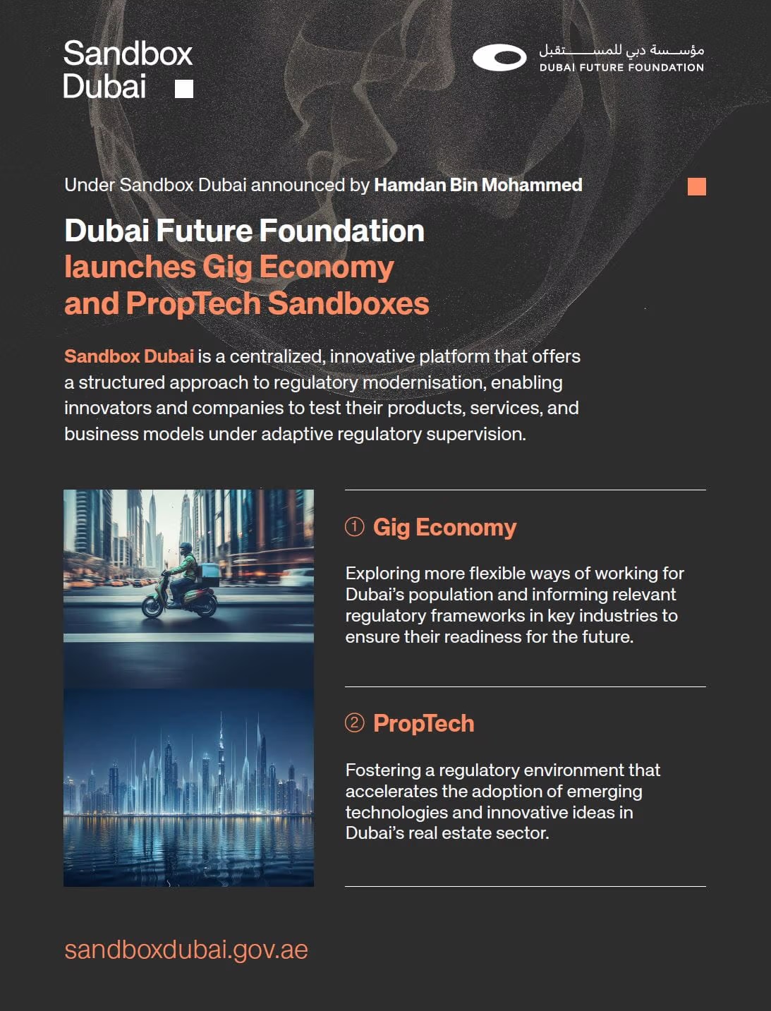 Dubai Future Foundation launches Gig Economy and PropTech Sandboxes