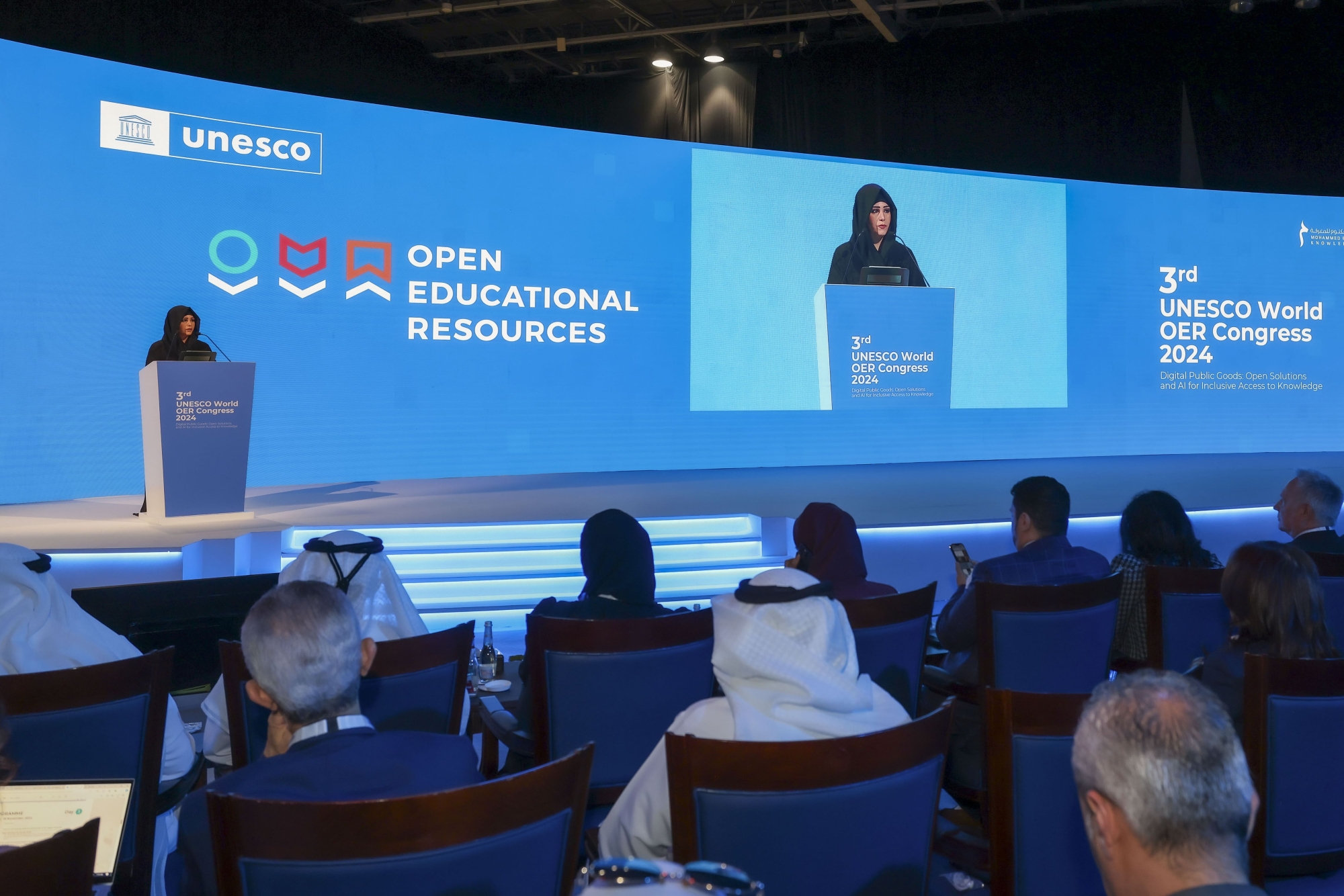 Latifa bint Mohammed inaugurates 3rd UNESCO World OER Congress in Dubai