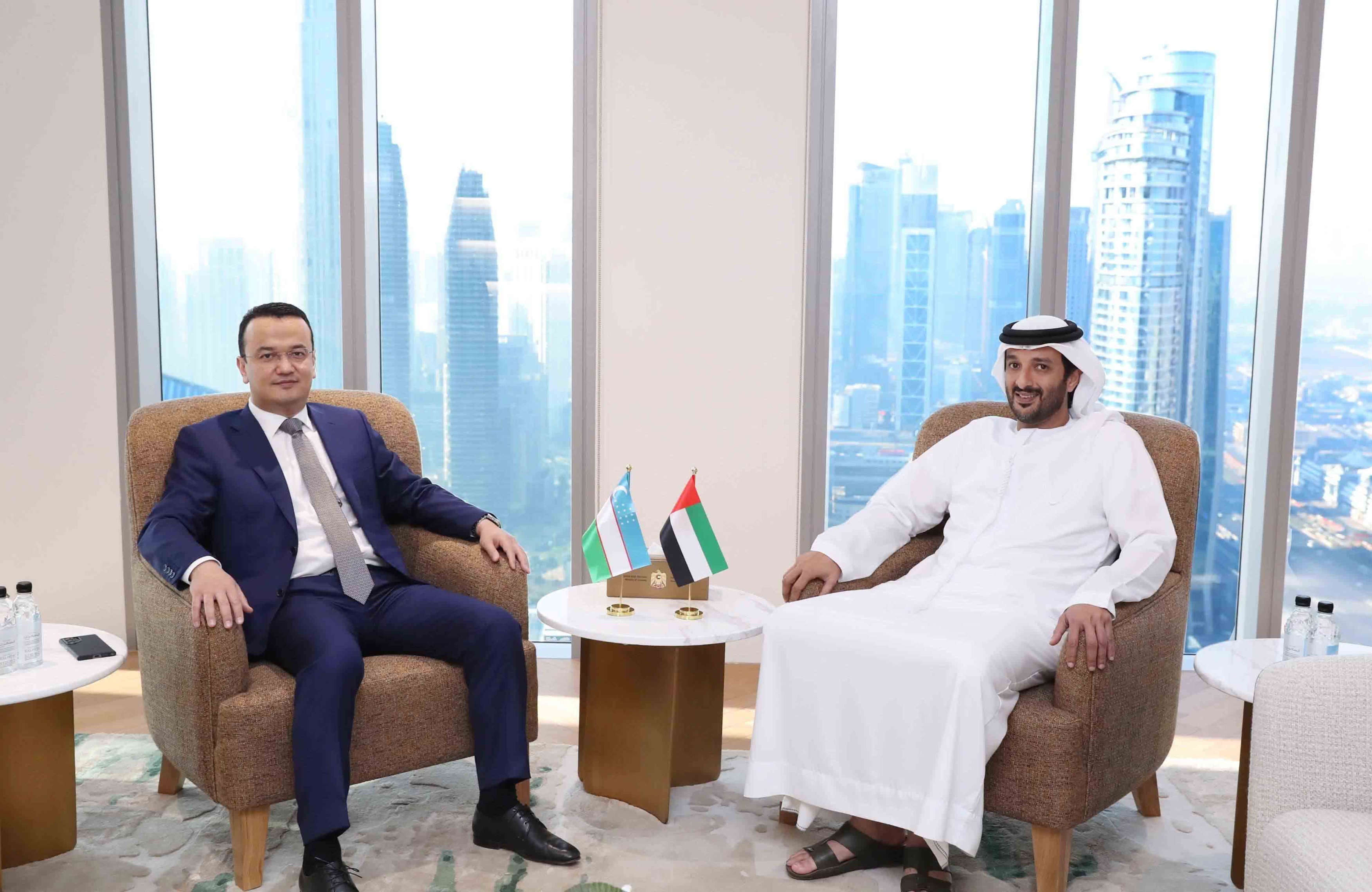UAE and Uzbekistan explore ways to enhance economic relations in sectors of new economy, FinTech, to