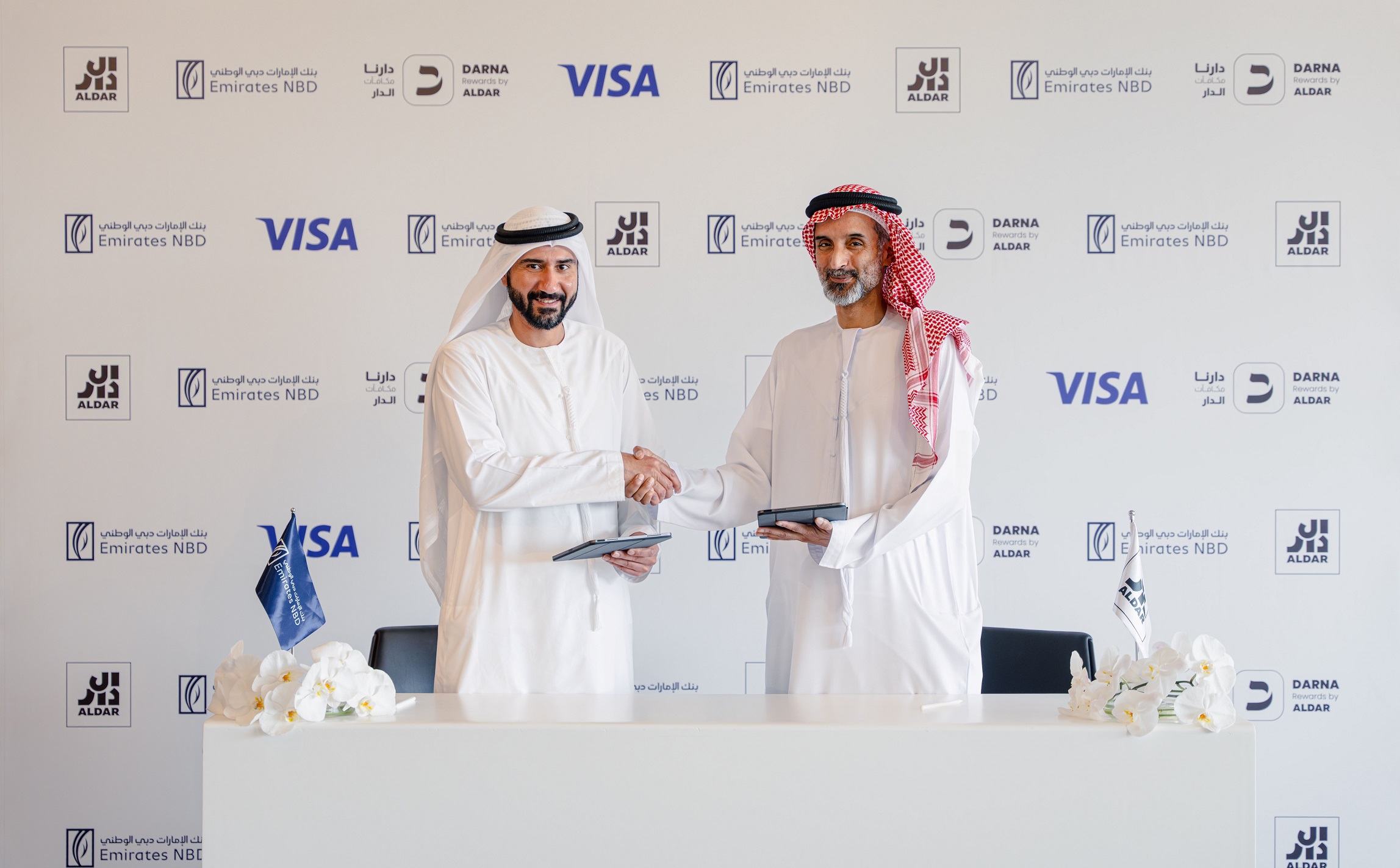Aldar partners with Emirates NBD to launch its first Darna co-branded Visa credit card tLinked to