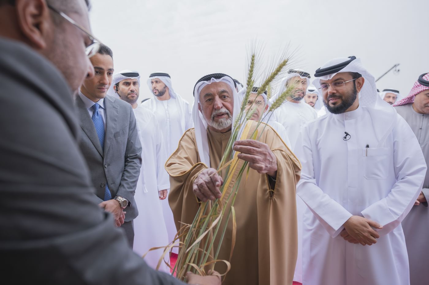 Sharjah Ruler attends 3rd season harvest of 'Saba Sanabel'