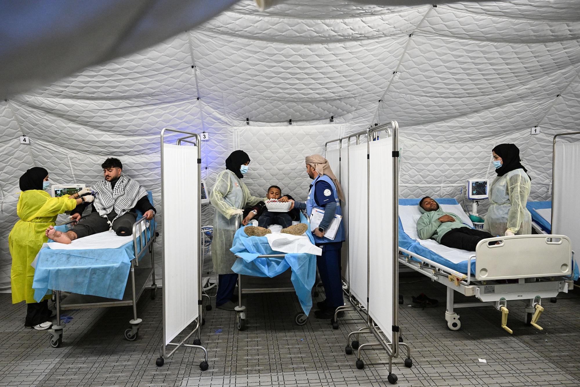 UAE Floating Hospital in Al-Arish treats thousands of Palestinians in first year