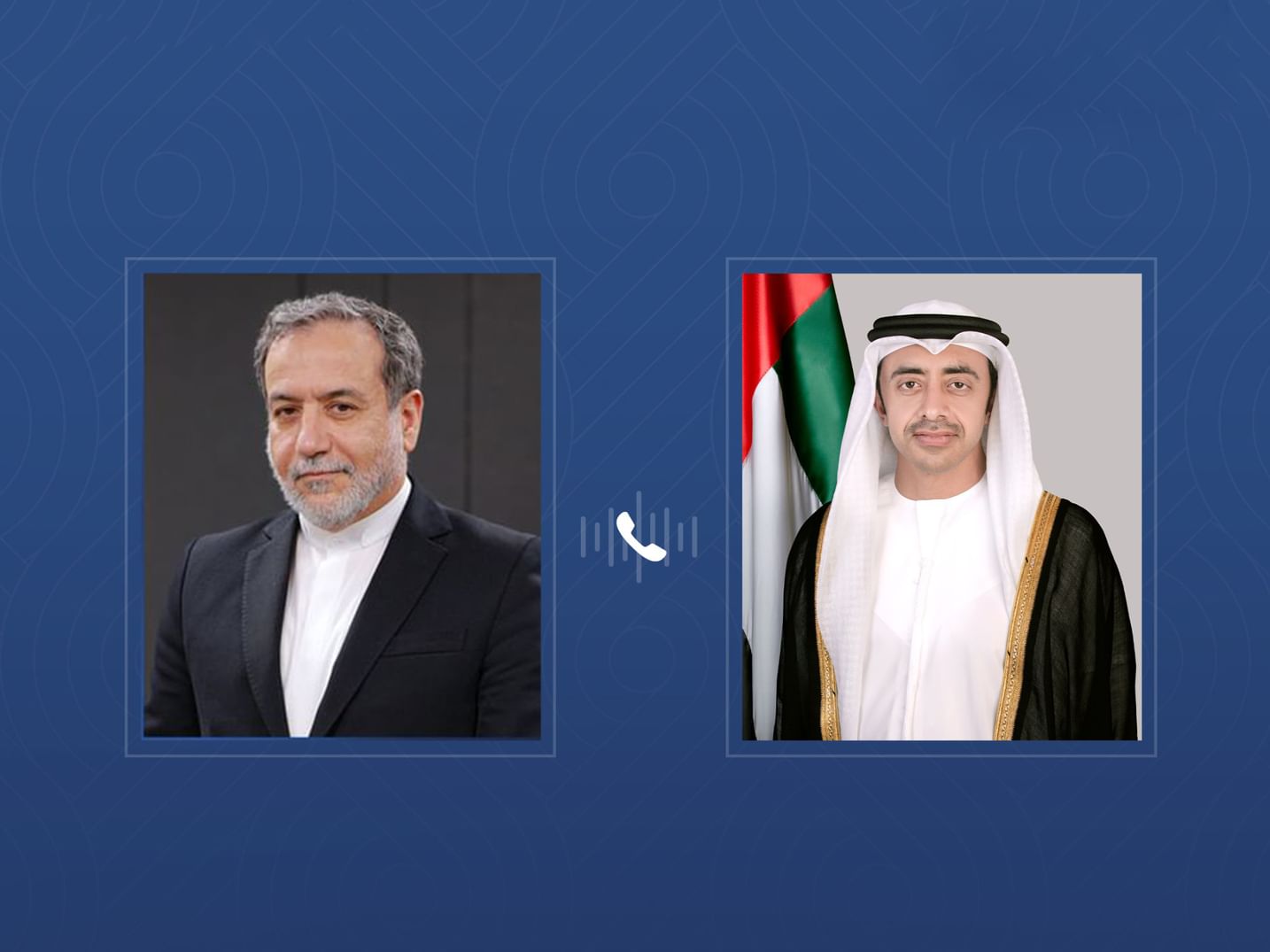 Abdullah bin Zayed receives phone call from Iranian Foreign Minister