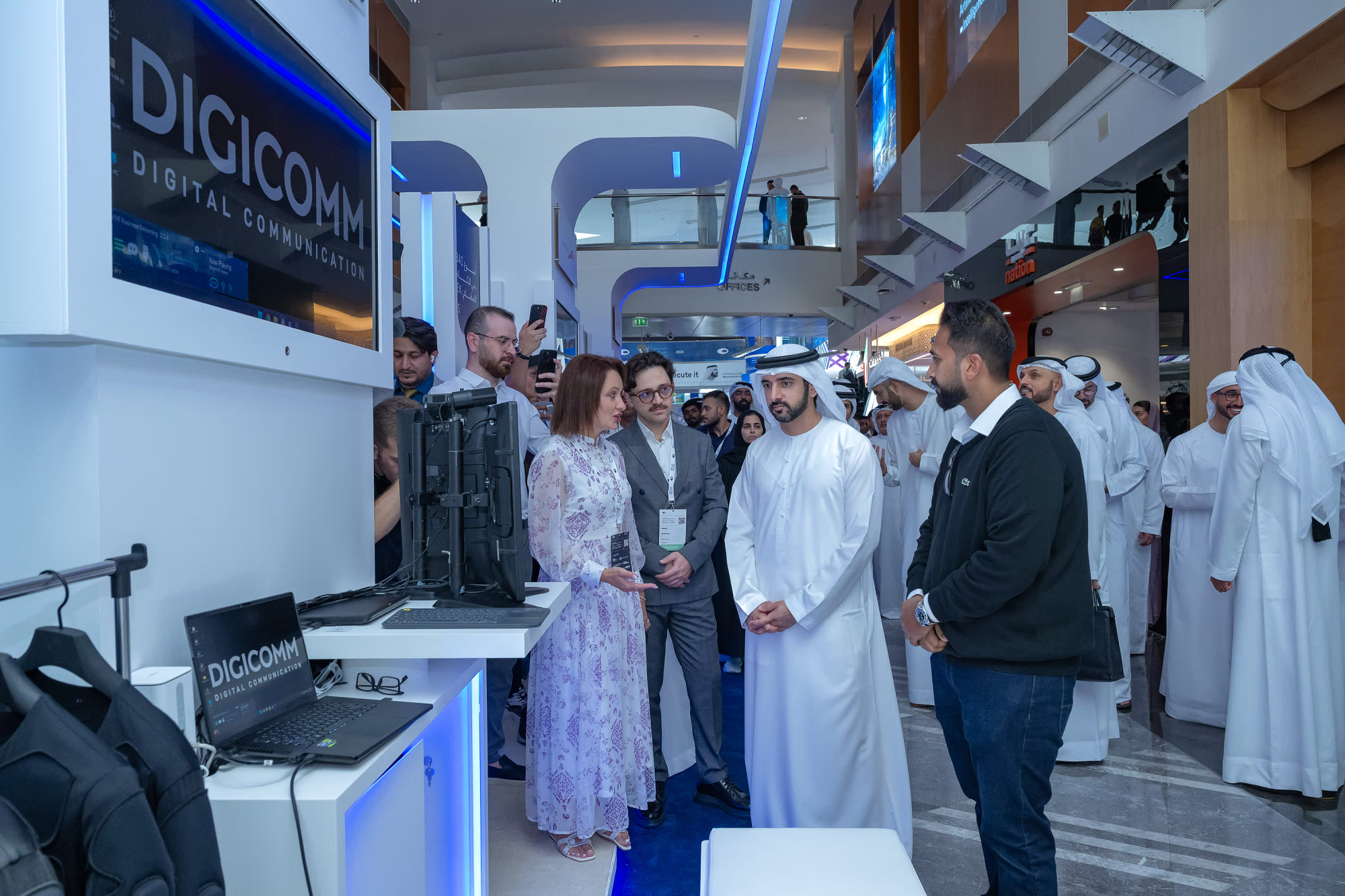 Hamdan bin Mohammed attends ‘Dubai Assembly for AI’ during Dubai AI Week 2025