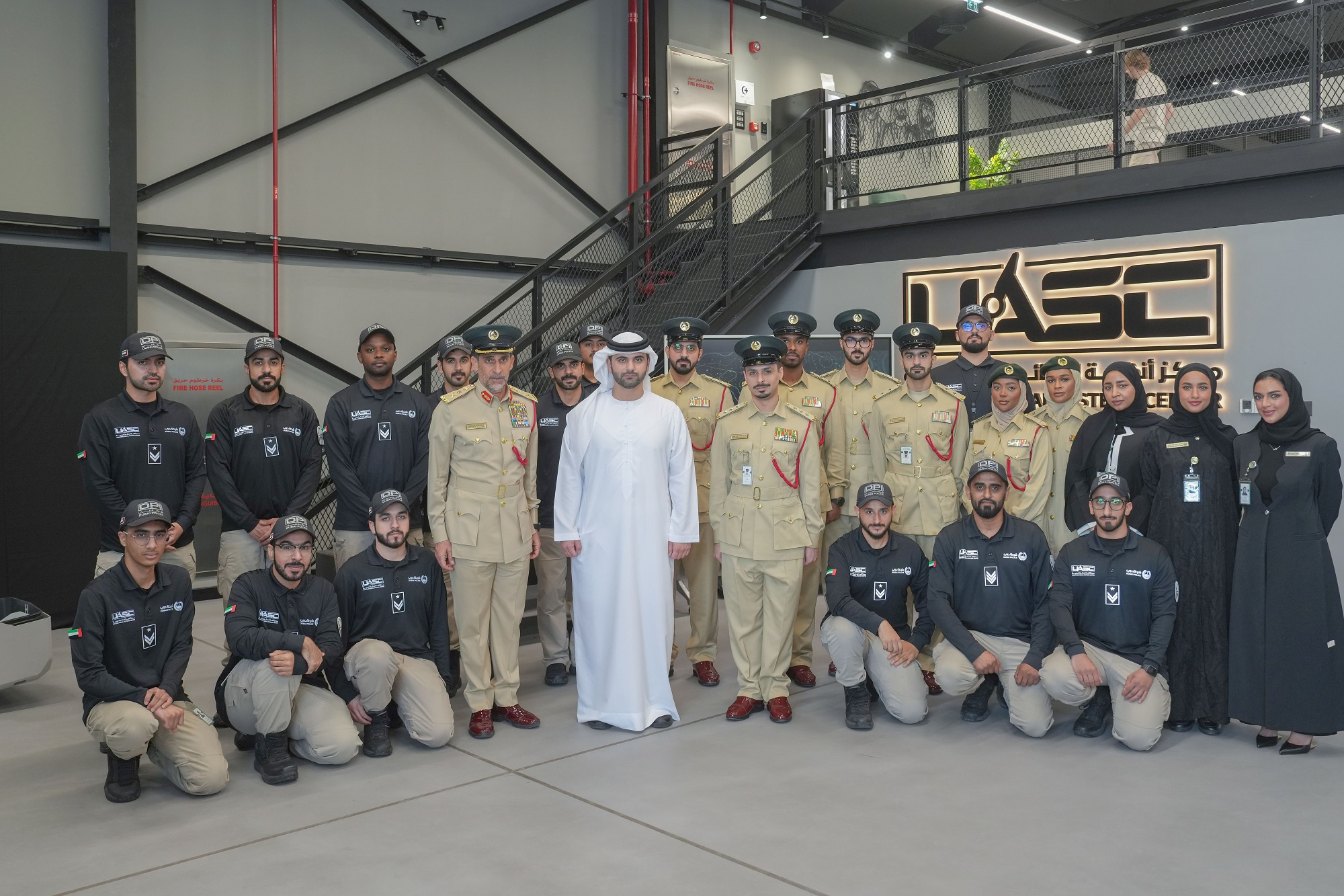 Mansoor bin Mohammed reviews Dubai Police’s UASC operations supporting predictive security, rapid re
