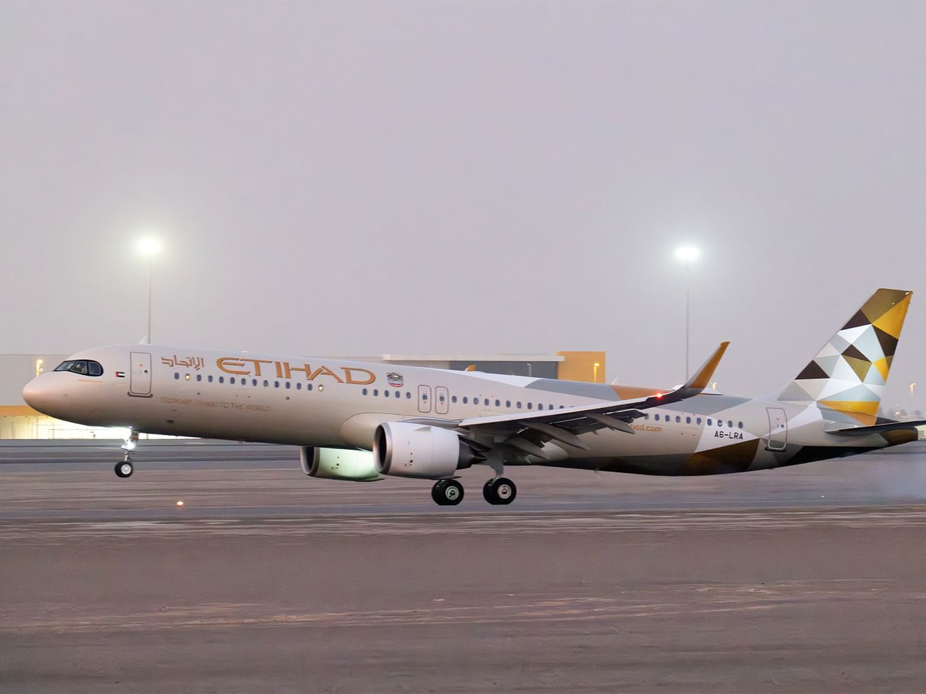 Etihad first airbus